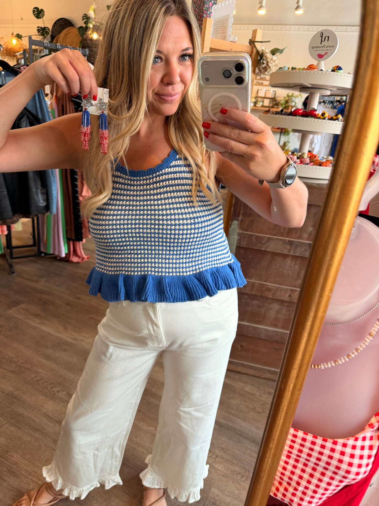 Baby Blues Sweater Tank