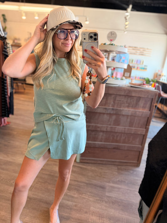 Born Ready Wrap Skirt