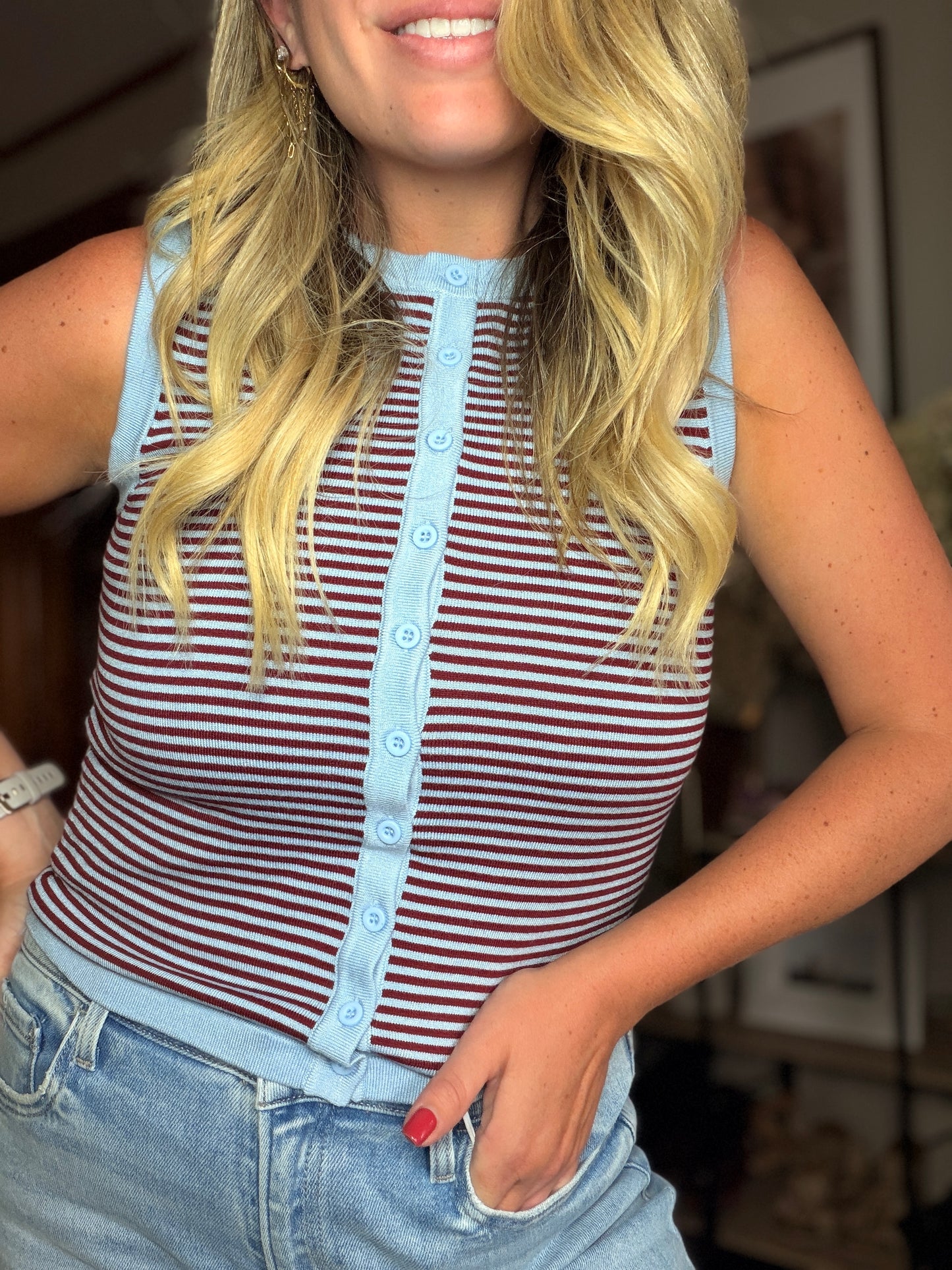 Blue Moon Sweater Tank