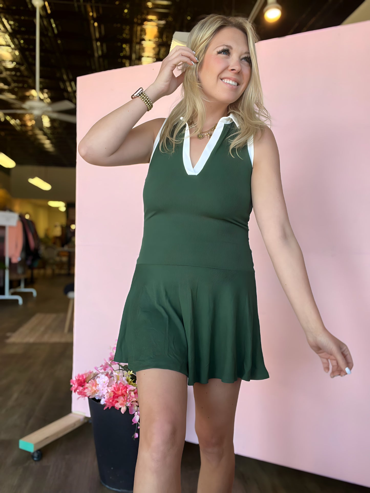 Serve It Up Mini Dress