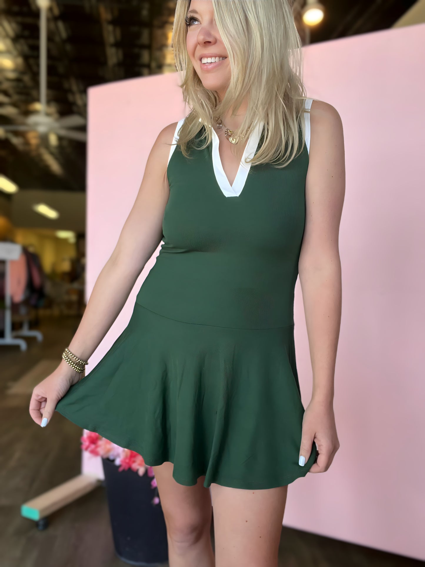 Serve It Up Mini Dress