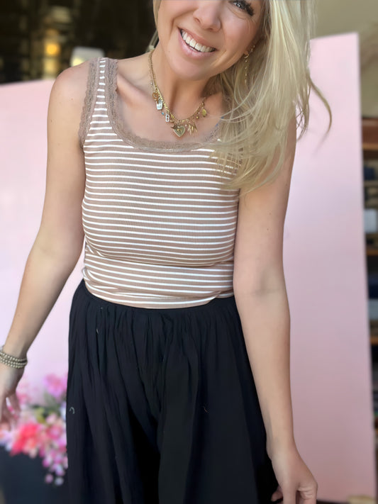 Racing Stripes Tank Top