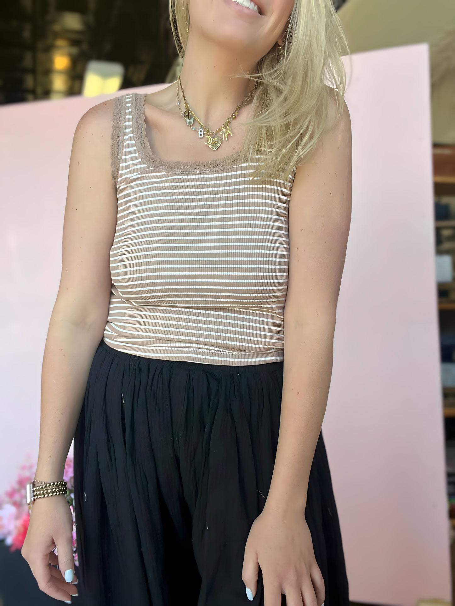 Racing Stripes Tank Top