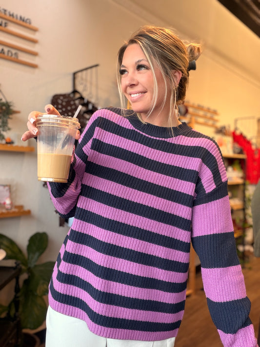 Blueberry Pop Sweater