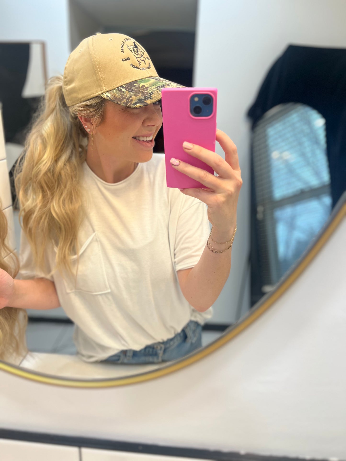 Common Grounds Embroidered Hat