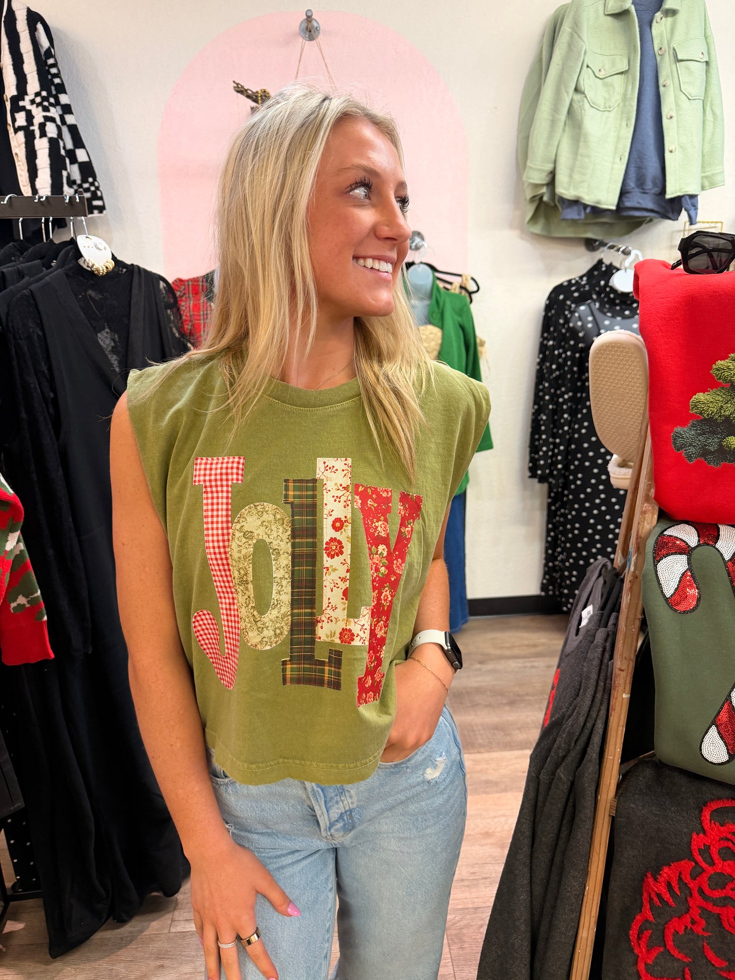Jolly Cropped Tee