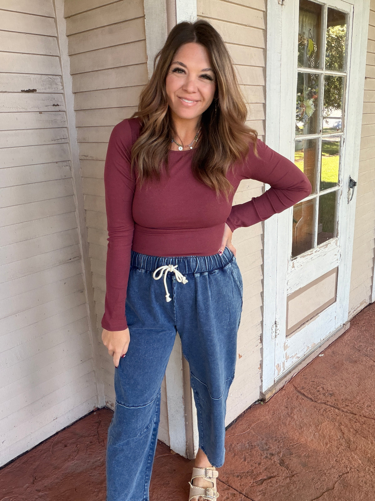 Barely There Boatneck Top