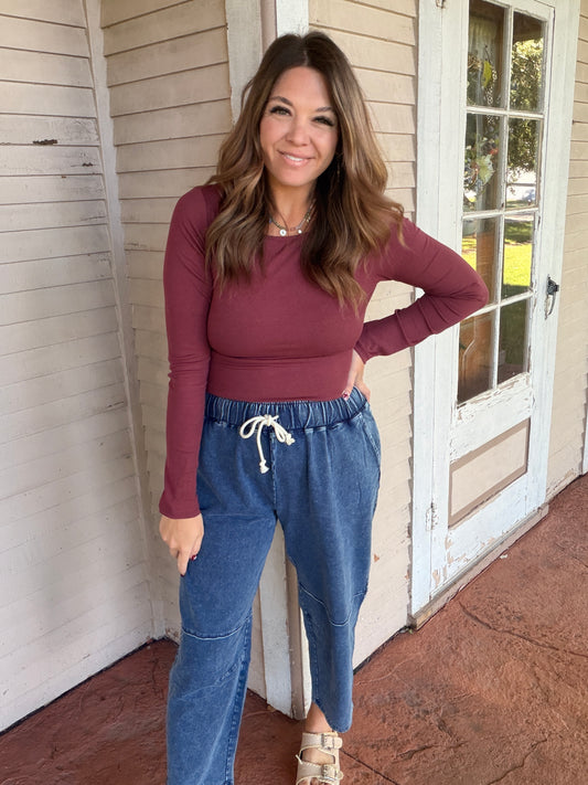 Barely There Boatneck Top