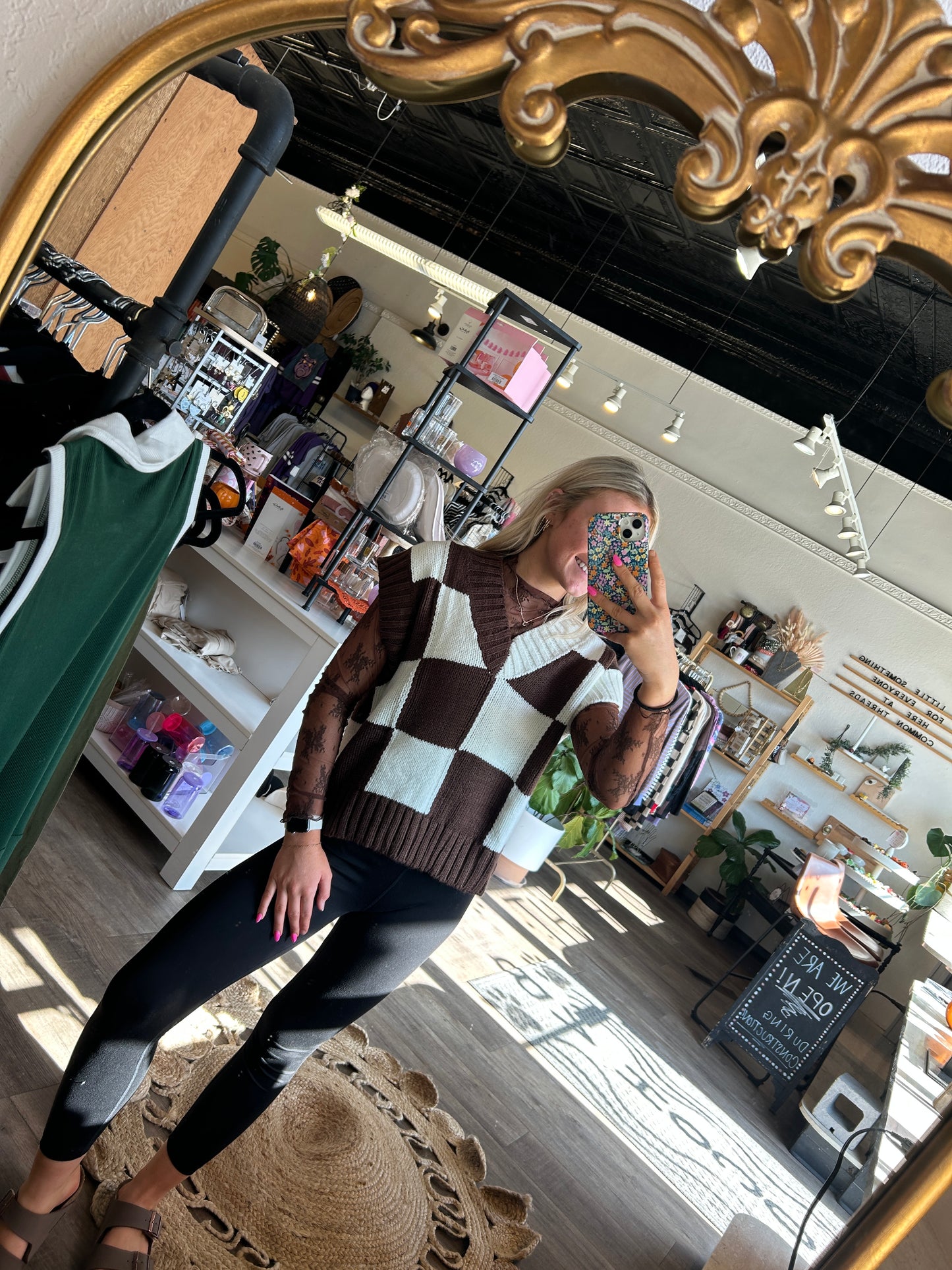 Checks all the Boxes Vest