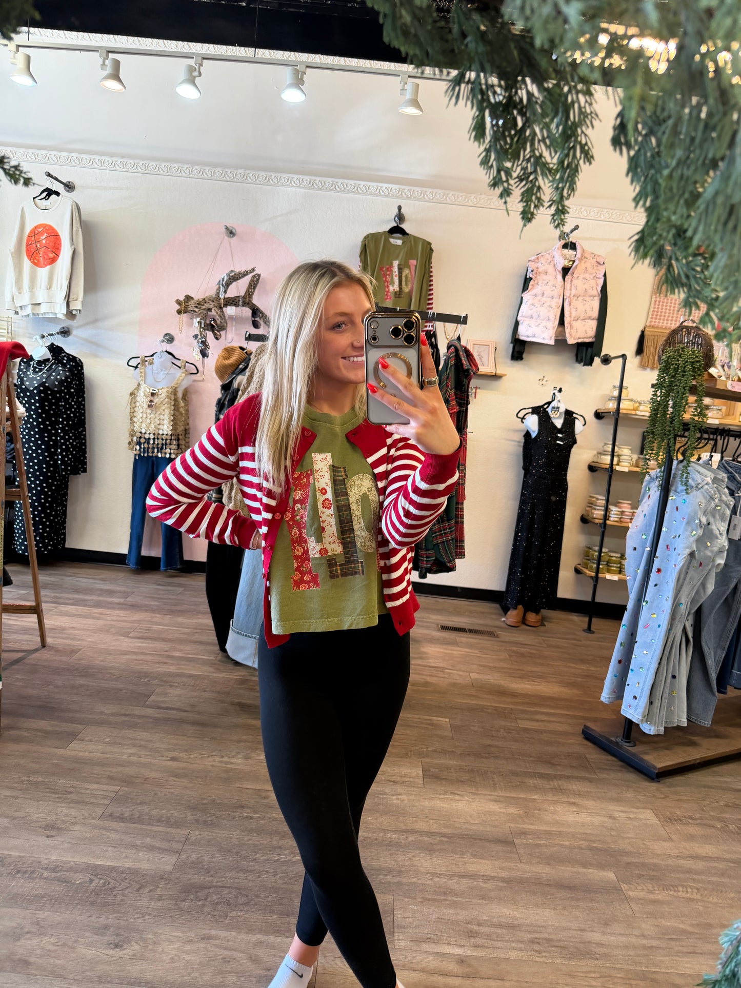 Candy Cane Lane Cardigan