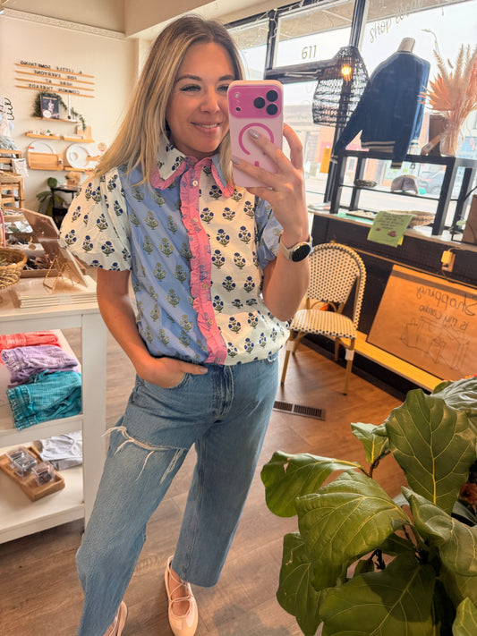 Poppy Jay Blouse