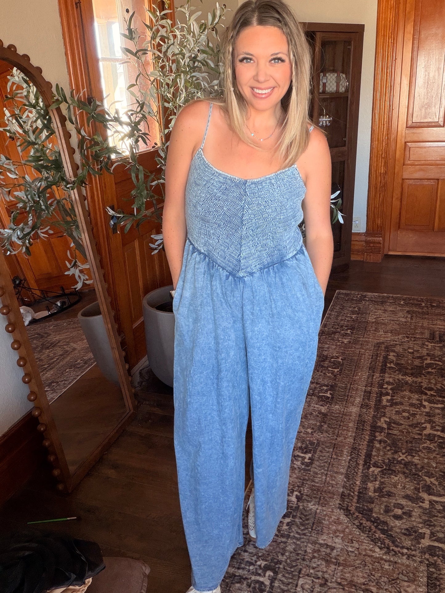 Living In Indigo Jumpsuit