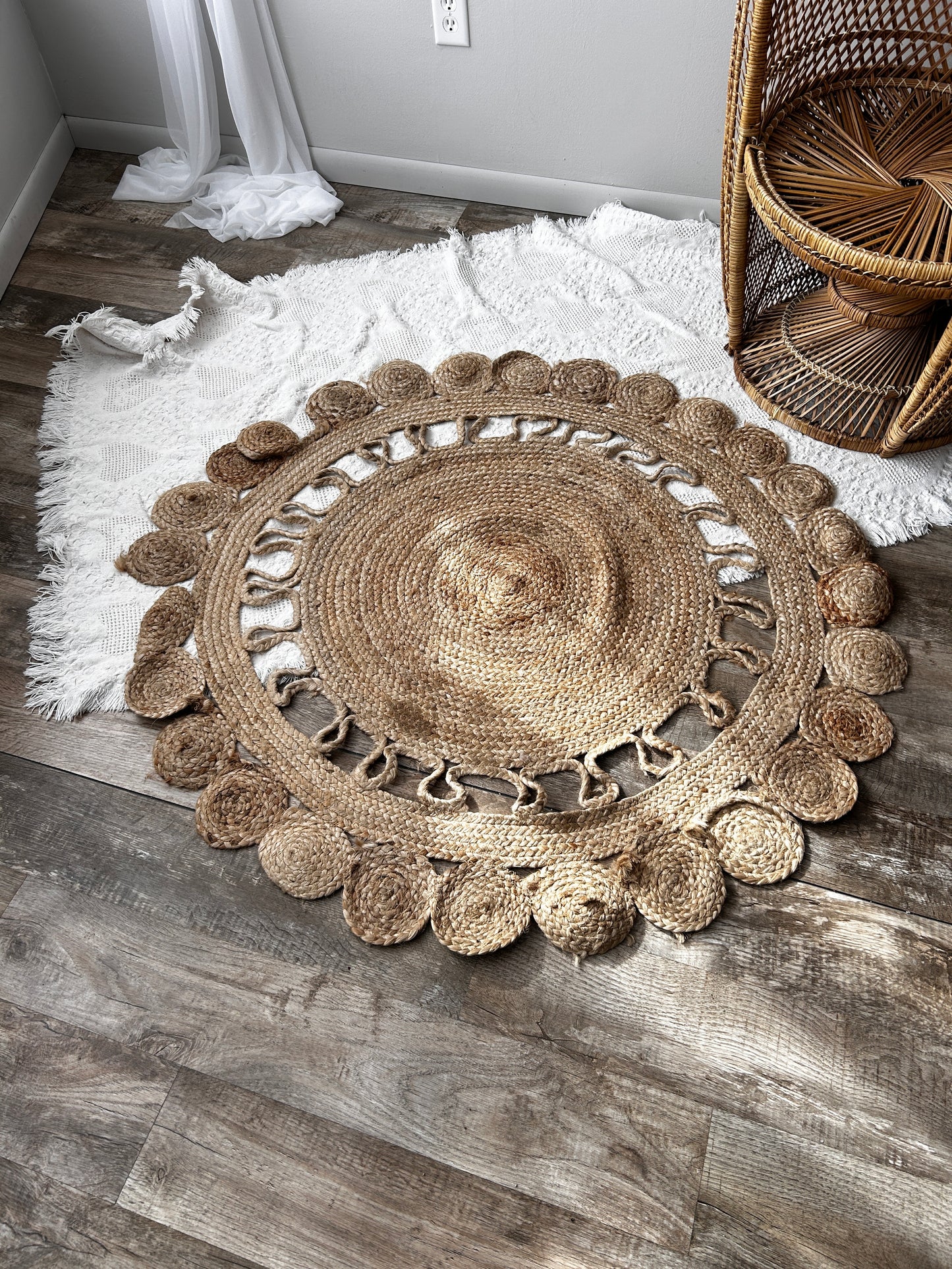 Brown Sun Rug