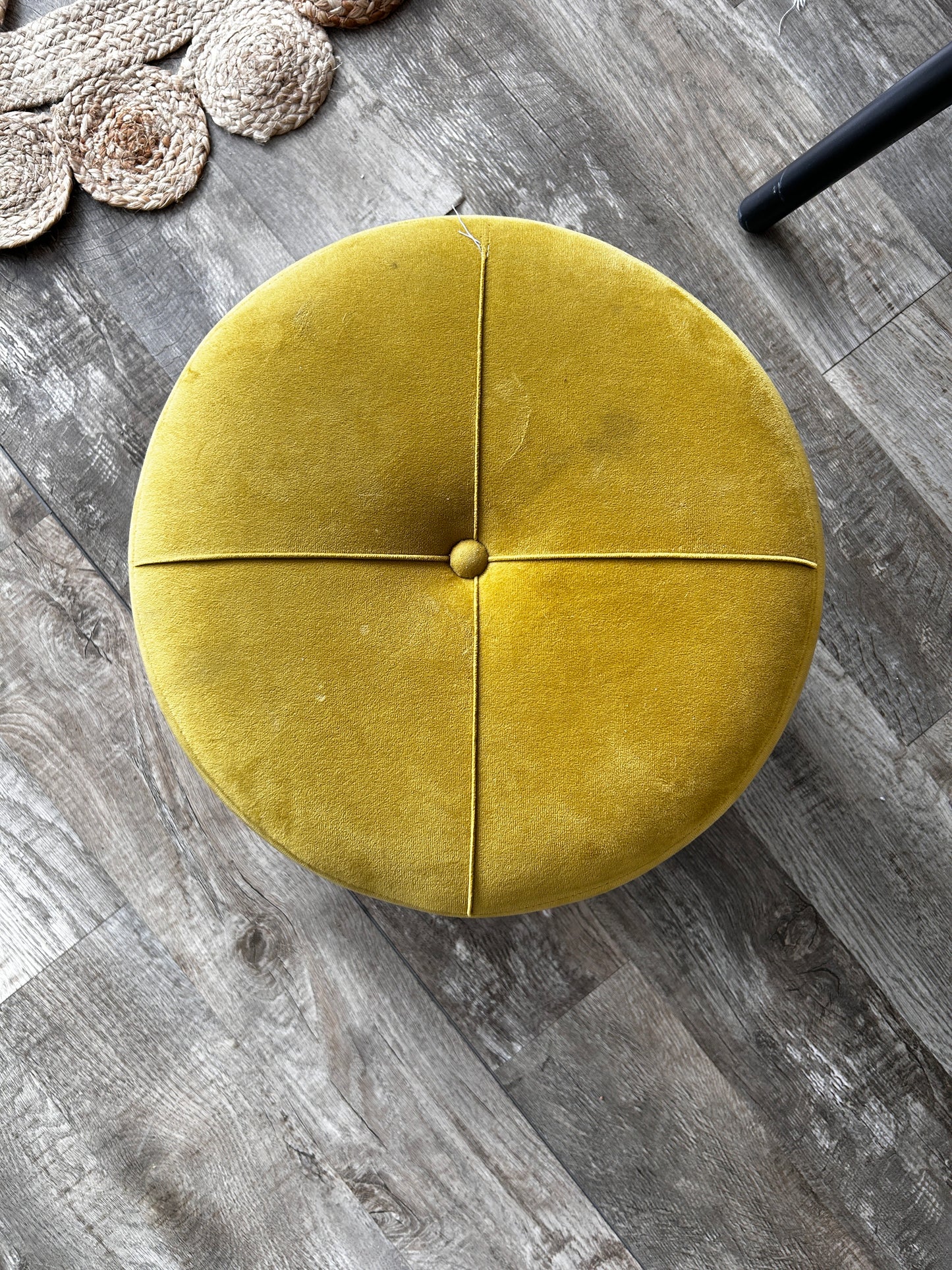 Olive Green Ottoman