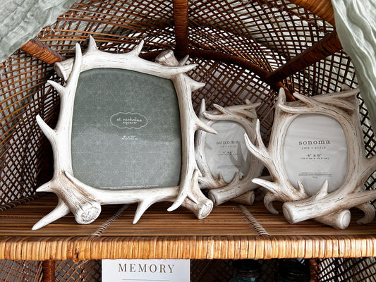 Deer Antler Picture Frames