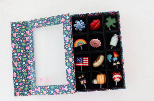 12 Section Floral Keepsake Nora Fleming