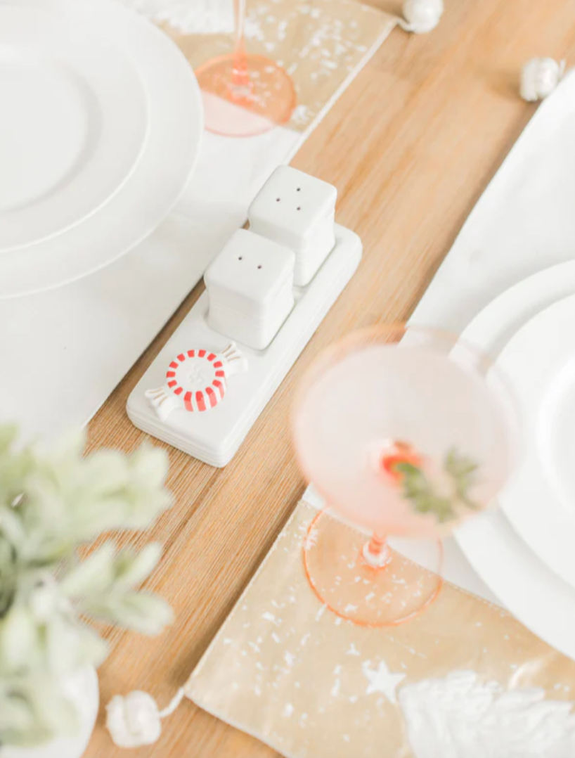 Nora Fleming Salt + Pepper Shaker