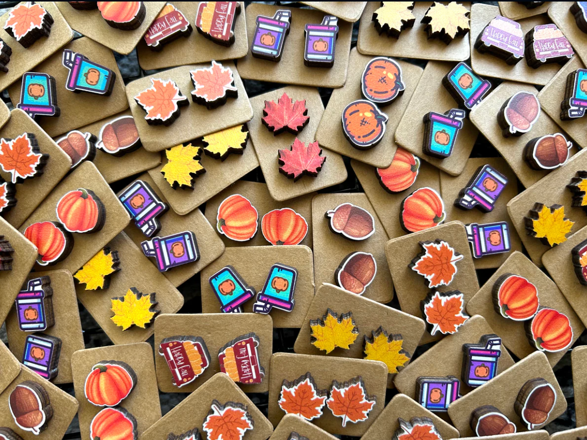 Fall Stud Earrings