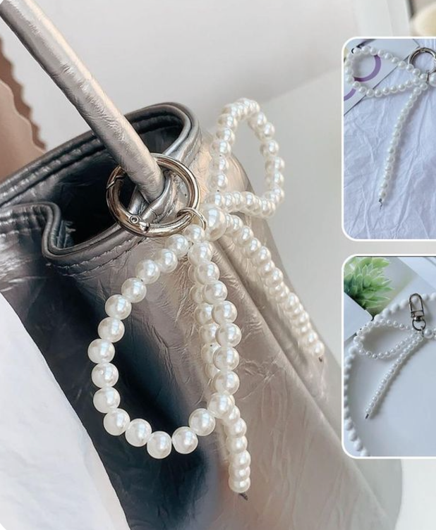Pearl Shoe/Bag Charms