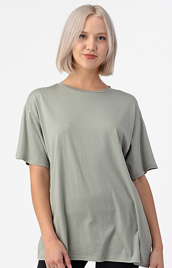 Fade Sage Oversized Tee