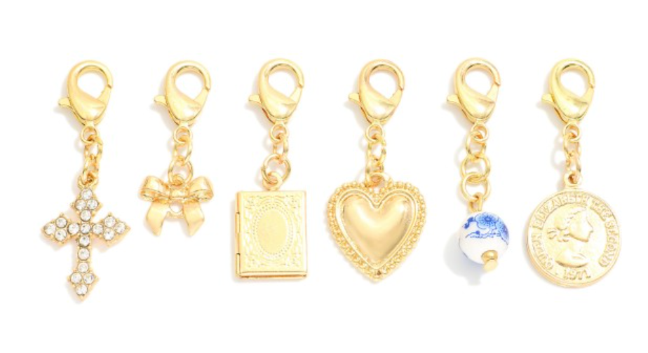 Necklace, Shoe, Hat, or Bag Charms