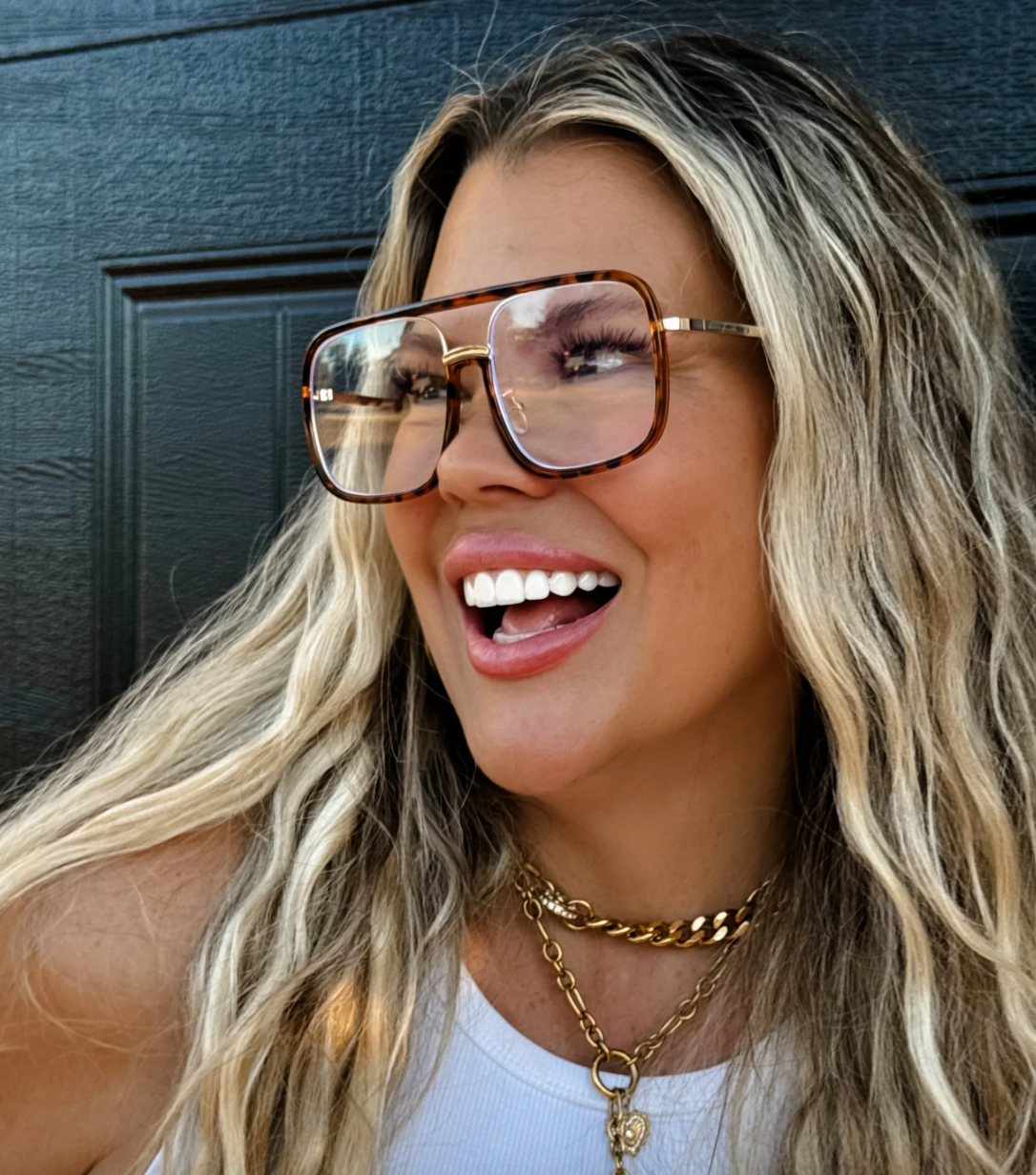 Cognac Glow Glasses