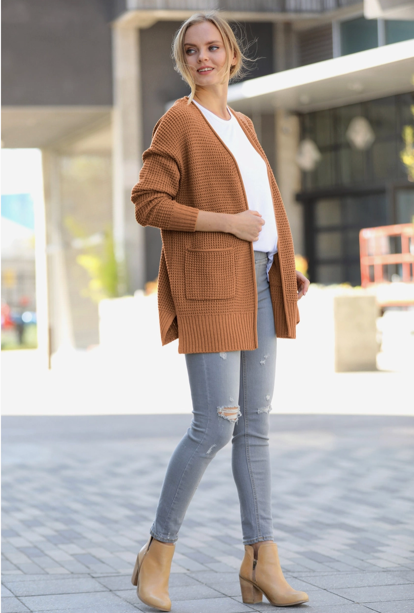 Camel Cardigan
