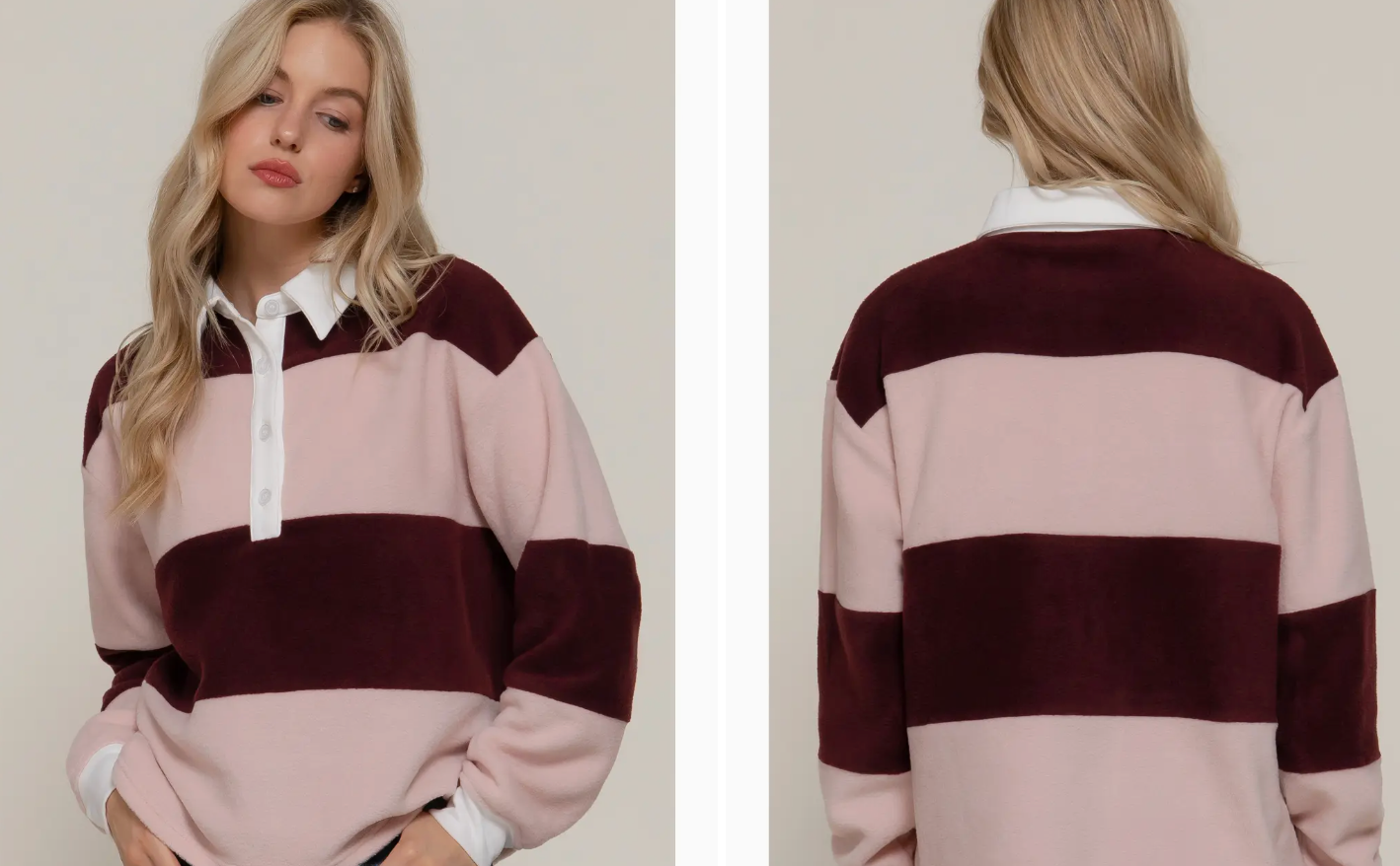 Renley Rugby Top (2 Colors)