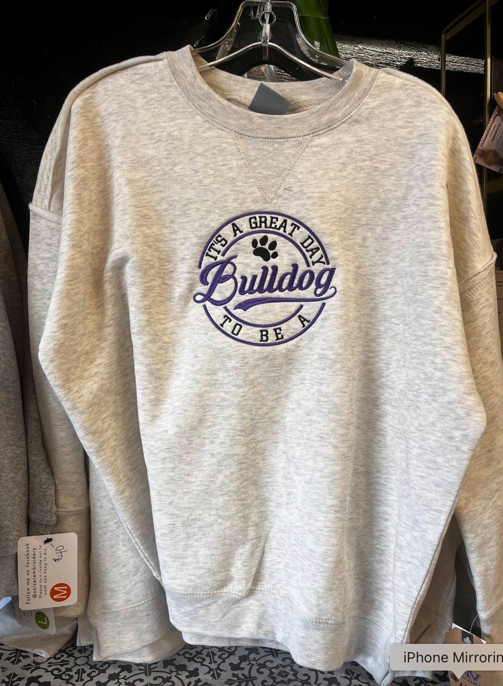 It's A Great Day to Be a Bulldog Sweatshirt