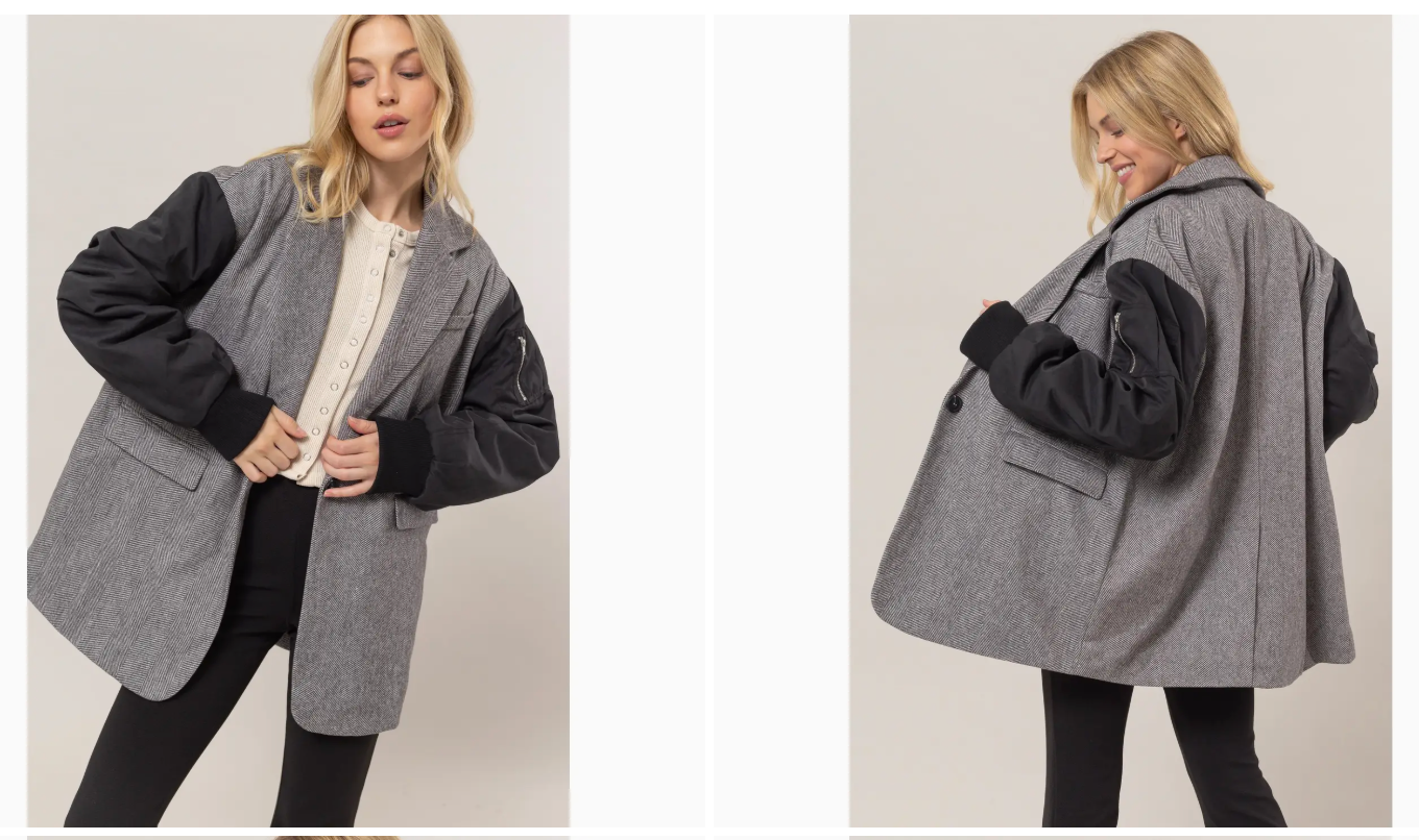 Miss Herringbone Jacket