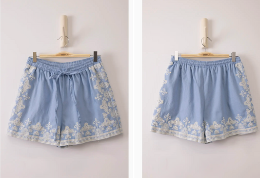 Junie Chambray Shorts