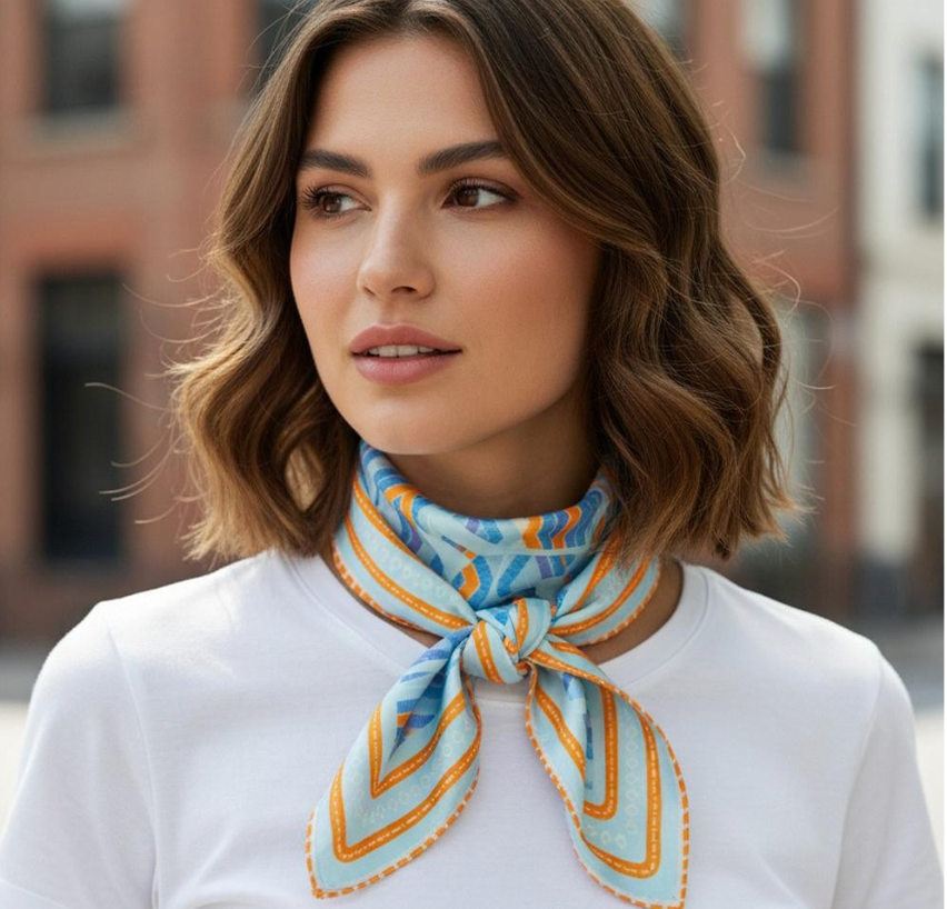 Abstract Tribal Bandana Scarf