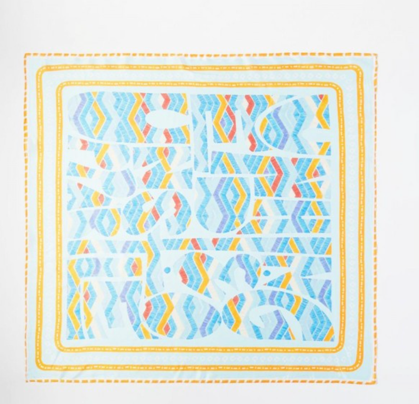 Abstract Tribal Bandana Scarf