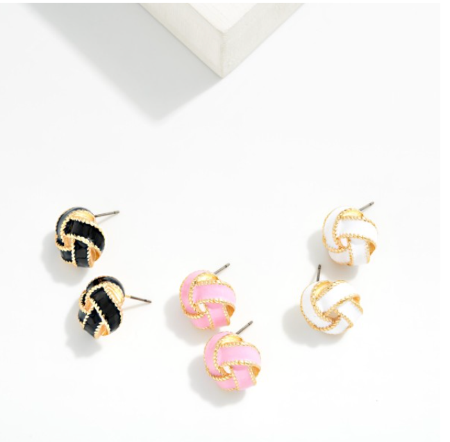 In a Knot Earring
