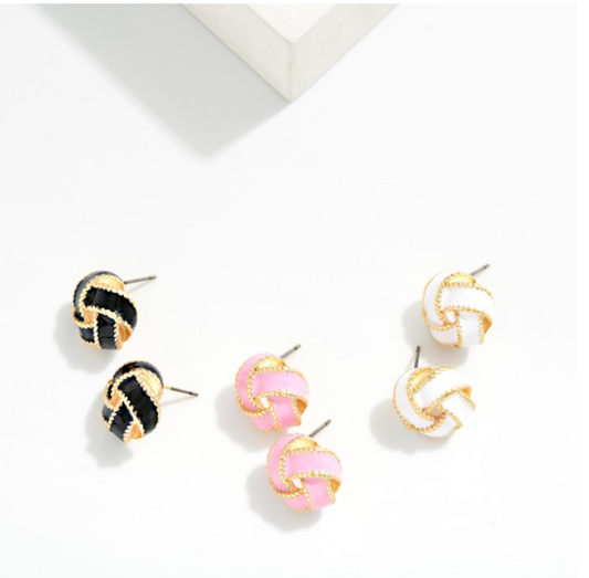 In a Knot Earring