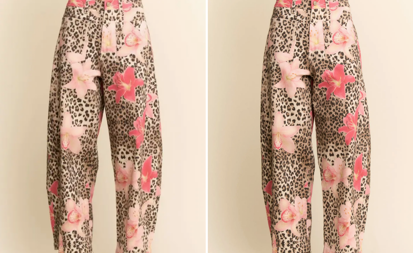 A Walk In the Lillies Barrel Jeans
