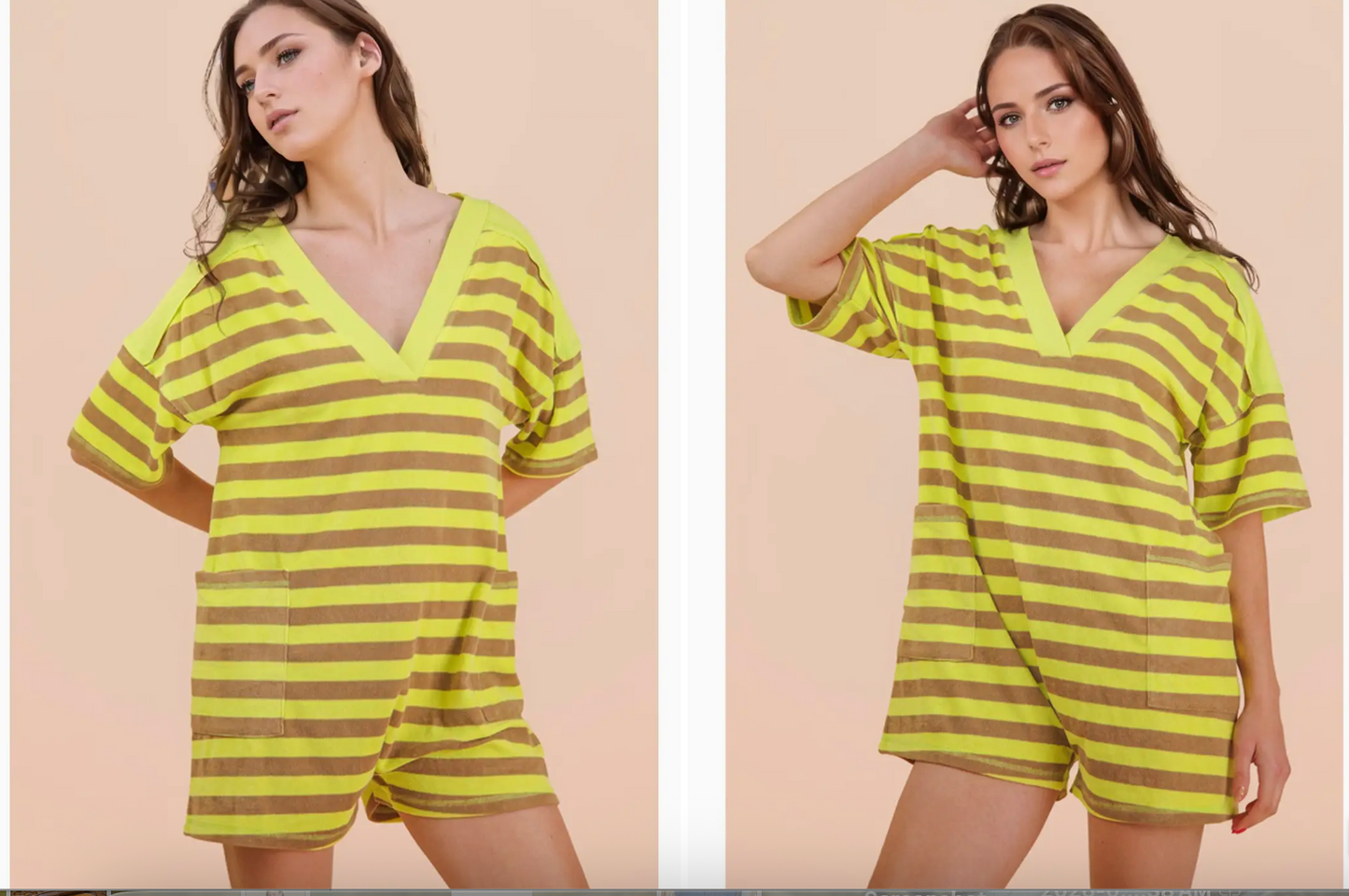 Lime Life Romper