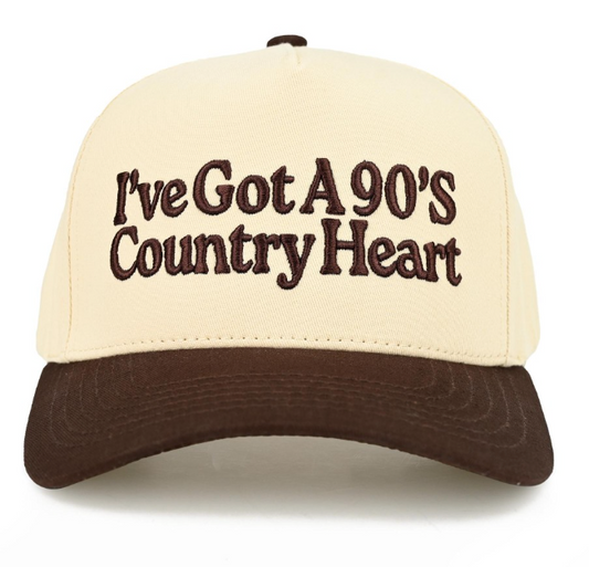 I've Got a 90's Country Heart Hat