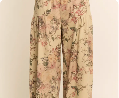 A Stroll in the Flowers Pants