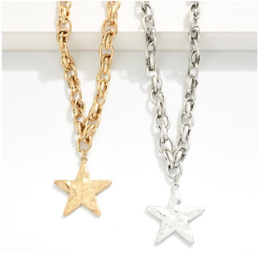 Oh My Stars Necklace (Gold & Silver)