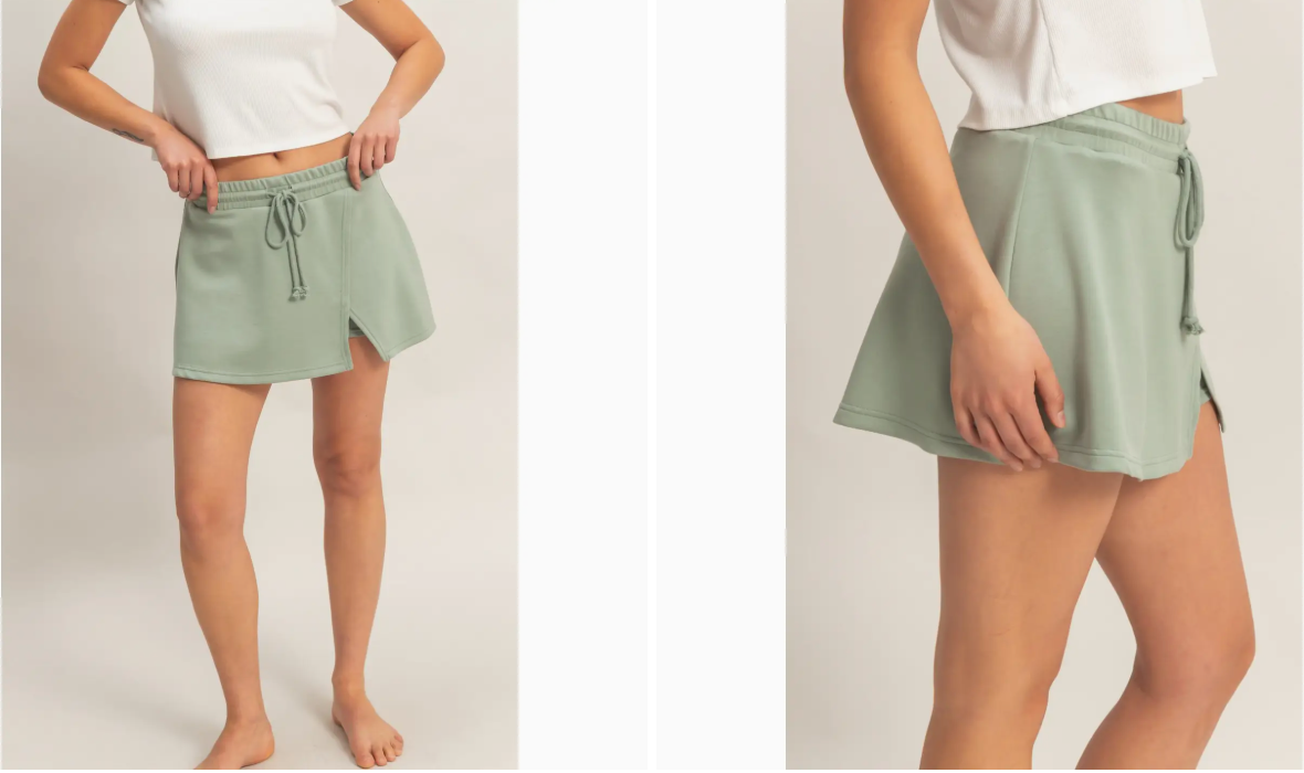 Born Ready Wrap Skirt