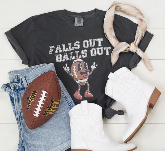 Falls Out, Balls Out Tee