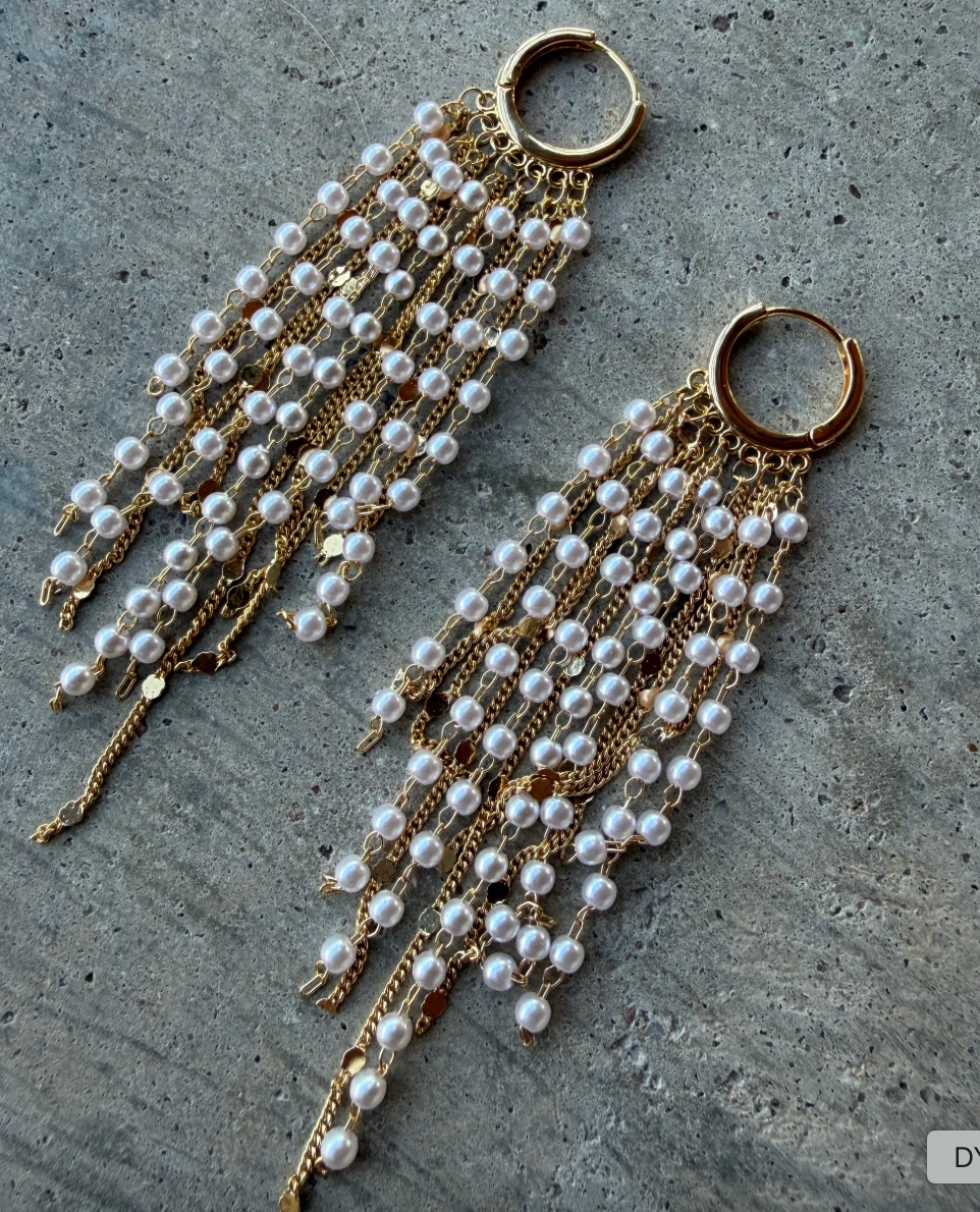 Pearl Party Earrings