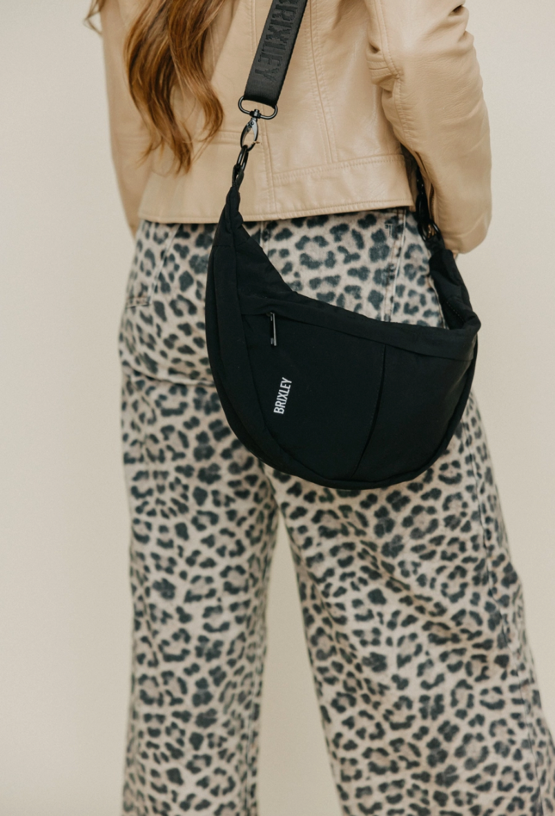 Brixley Bag - Onyx Crescent Bag
