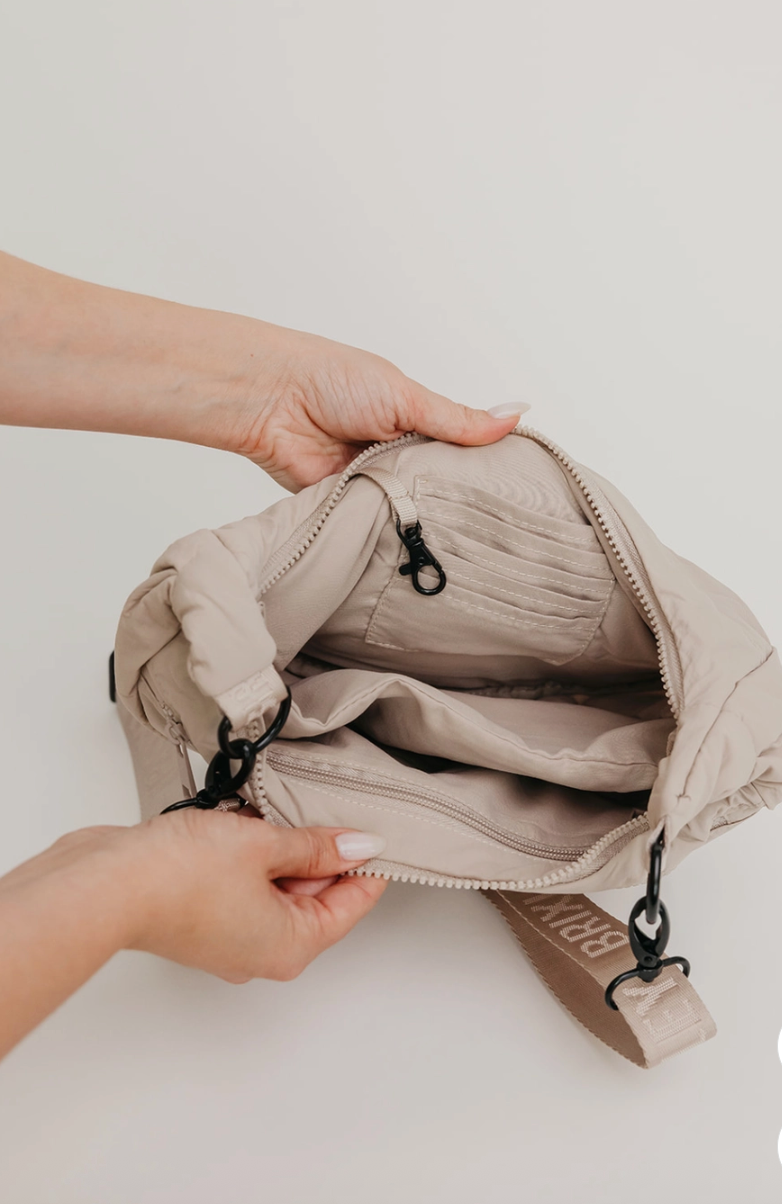 Brixley Bag - Vanilla Dream Crescent Bag