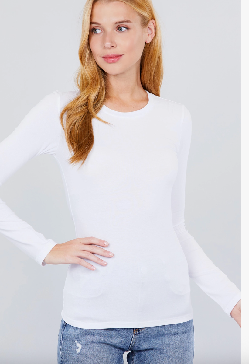 Simple as Black & White Tops (2 Colors)