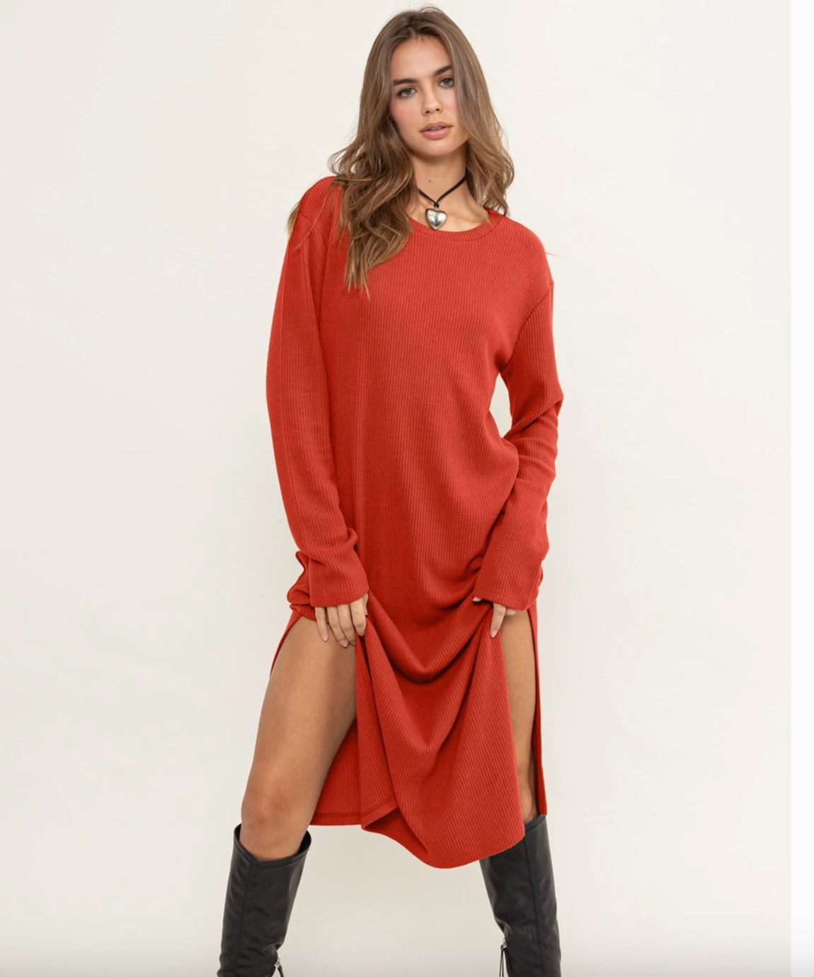 Amber Glow Dress