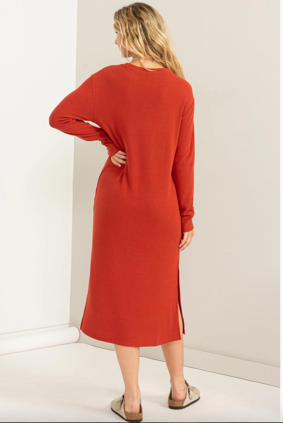 Amber Glow Dress