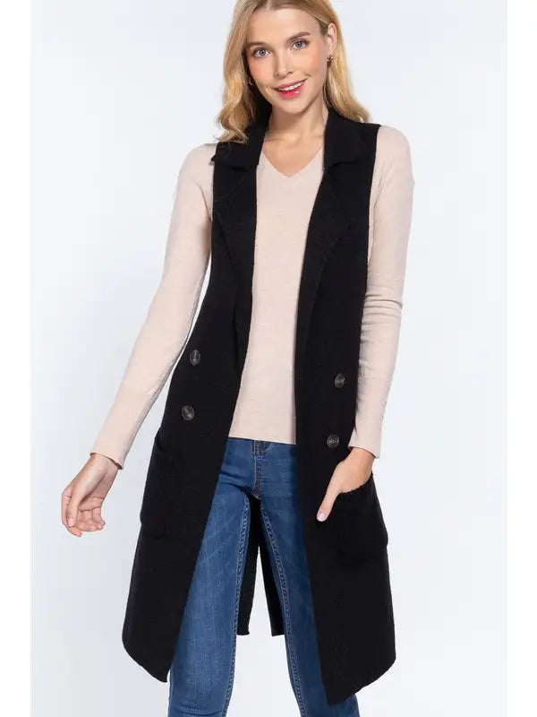 Living on the Edge Sweater Vest