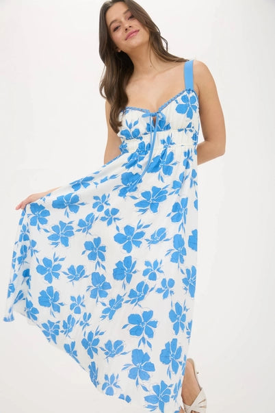 Blue Me Away Dress